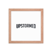 Upstormed Framed Poster