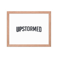 Upstormed Framed Poster