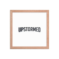 Upstormed Framed Poster