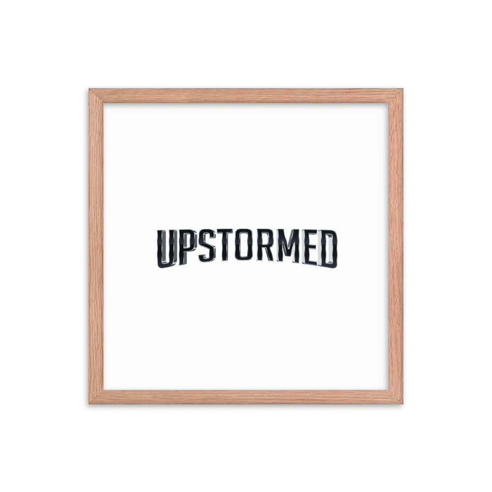 Upstormed Framed Poster