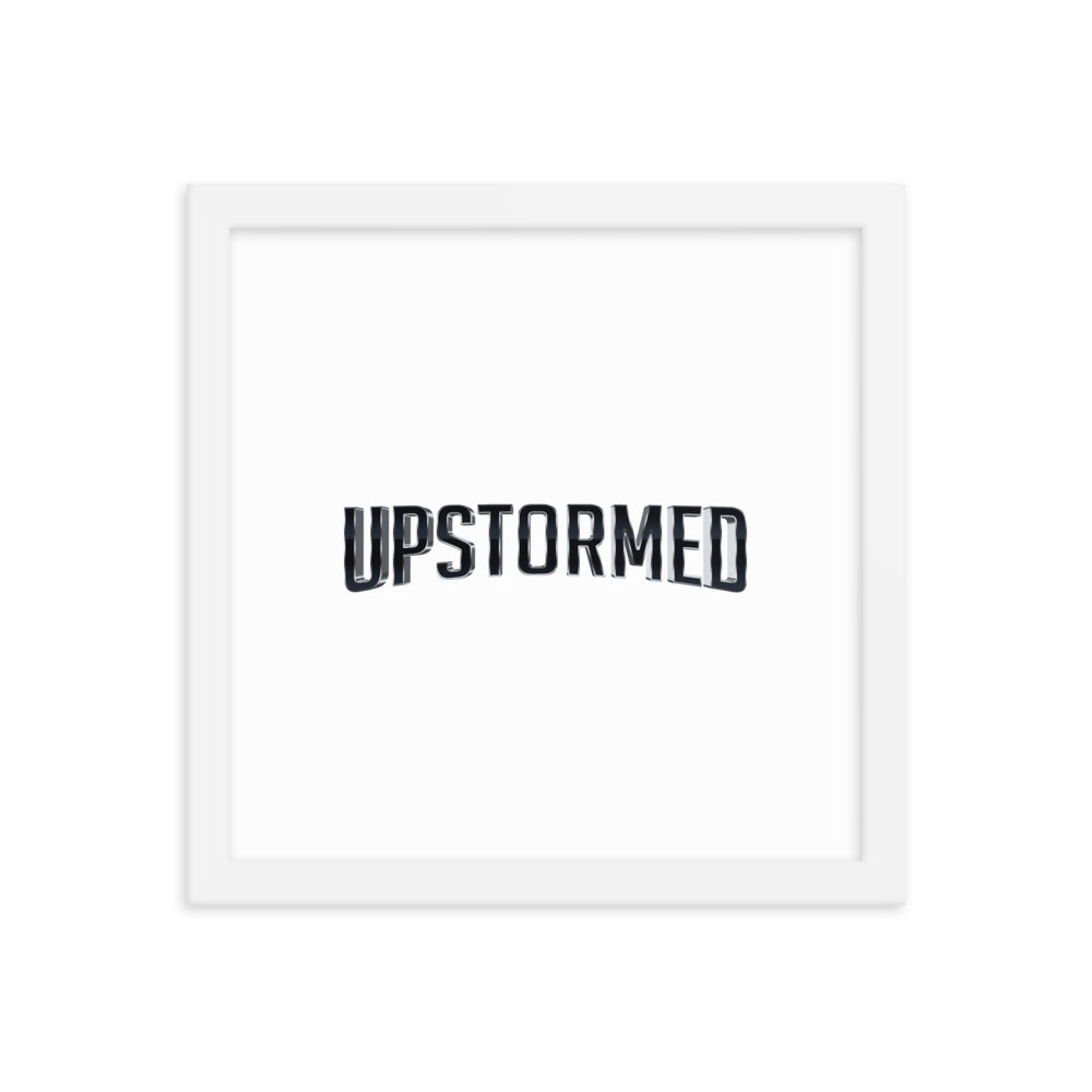 Upstormed Framed Poster