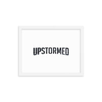 Upstormed Framed Poster