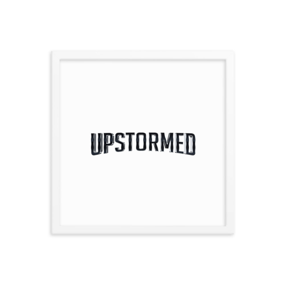 Upstormed Framed Poster