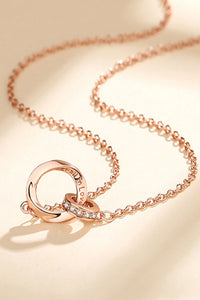 Zircon Decor 999 Sterling Silver Necklace